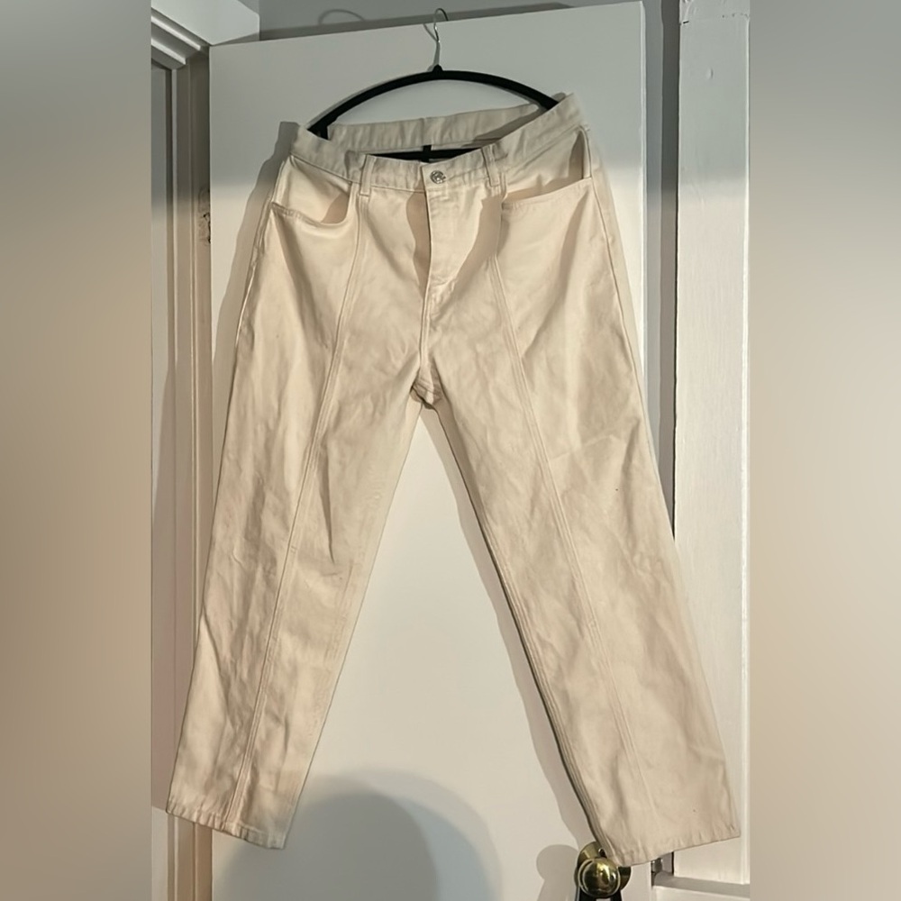 Cream Jeans